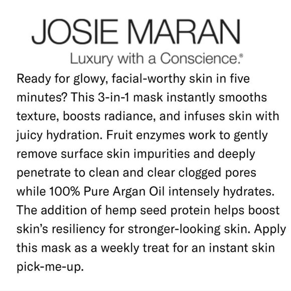 Josie Maran Skin Dope 5 Minute Facial - Picture 3 of 10